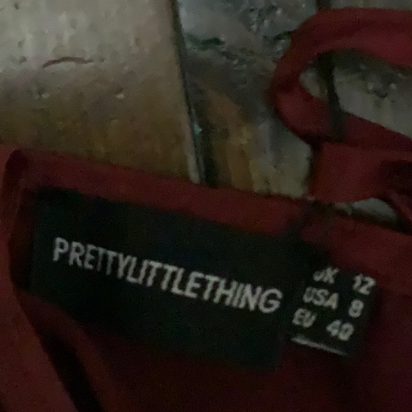 Nwt Strappy Satin Cowl Midi Dress Sz 10 - Picture 11 of 11